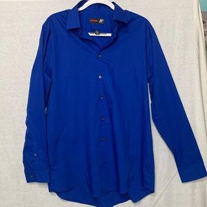 J. Ferrar JF Slim mens long sleeve dress shirt large neck 16-16 1/2 an arm 34-35